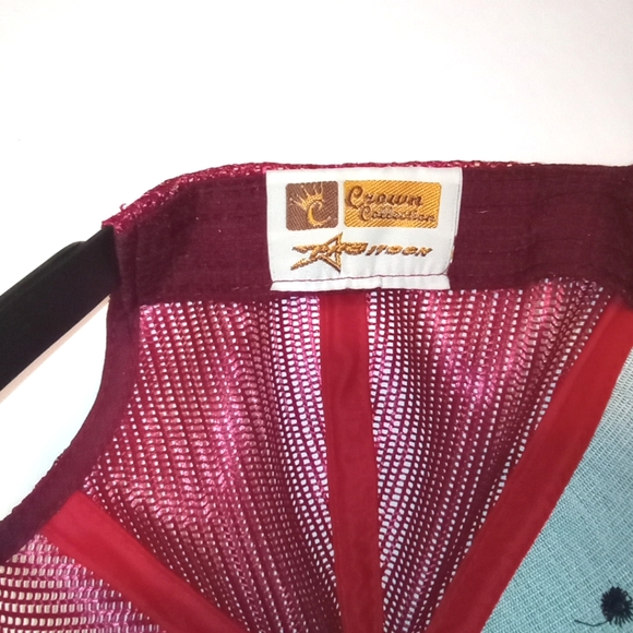 Vintage Red Horse Baseball Hat Crown Collection - Picture 3 of 5